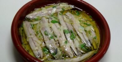 Receta de Boquerones en Vinagre