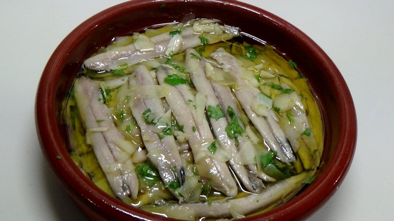 Receta de Boquerones en Vinagre
