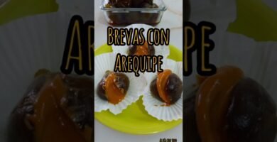 Receta de Brevas con Arequipe