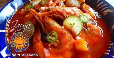 Receta de Caldo de Camarón