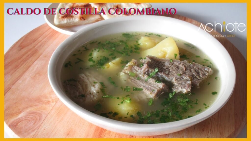 Receta de Caldo de Costilla