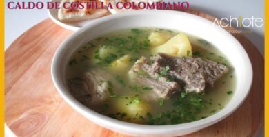 Receta de Caldo de Costilla