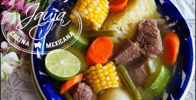 Receta de Caldo de Res