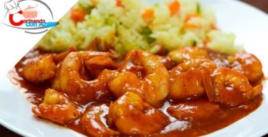 Receta de Camarones a la Diabla
