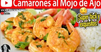 Receta de Camarones al Mojo de Ajo
