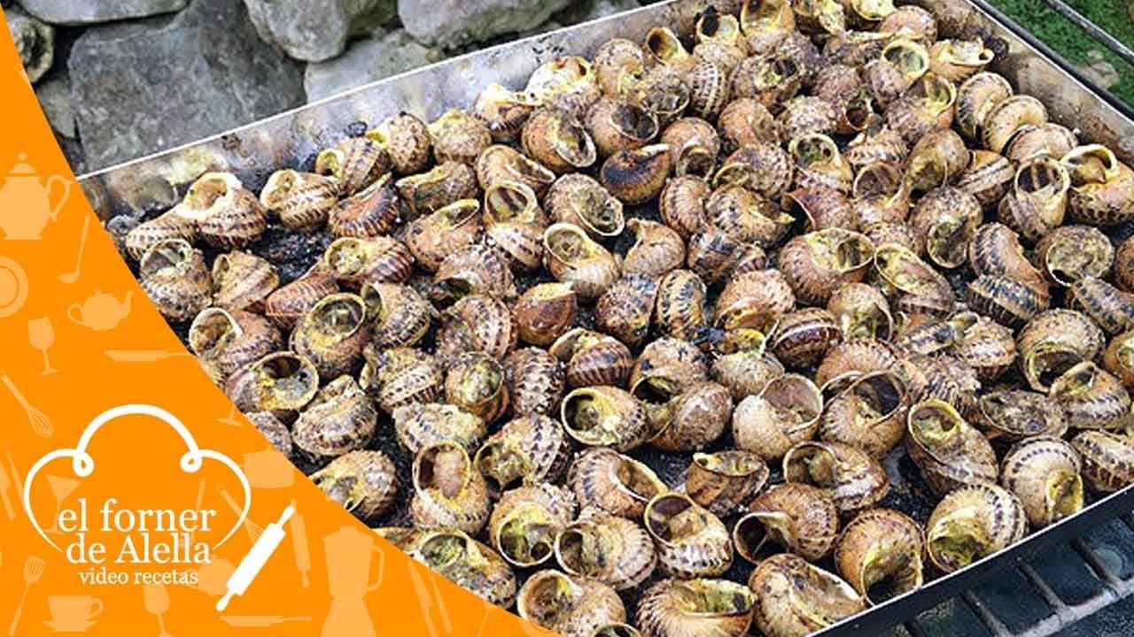 Receta de Caracoles a la Llauna