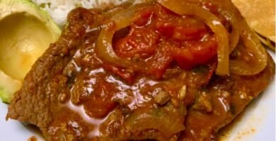 Receta de Carne en Bistec