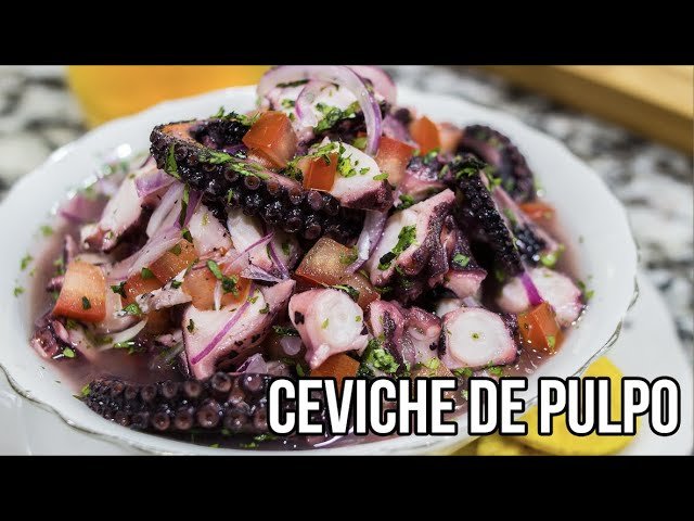 Receta de Ceviche de Pulpo