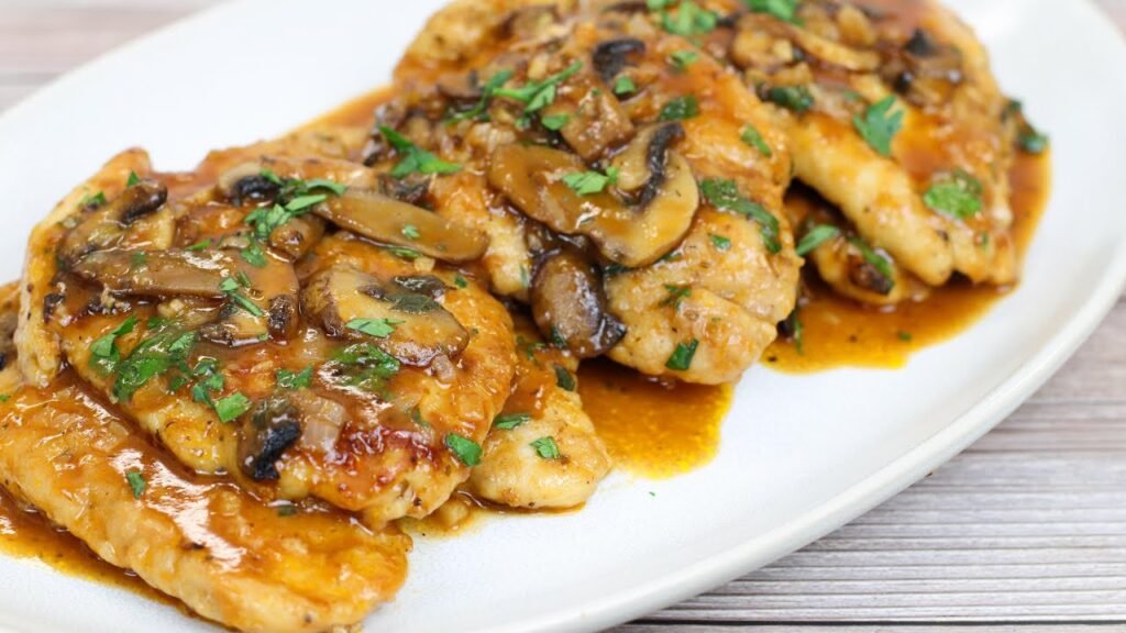 Receta de Chicken Marsala