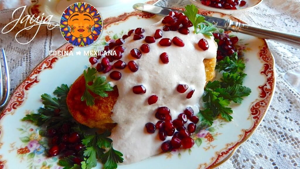 Receta de Chiles en Nogada