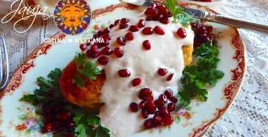 Receta de Chiles en Nogada