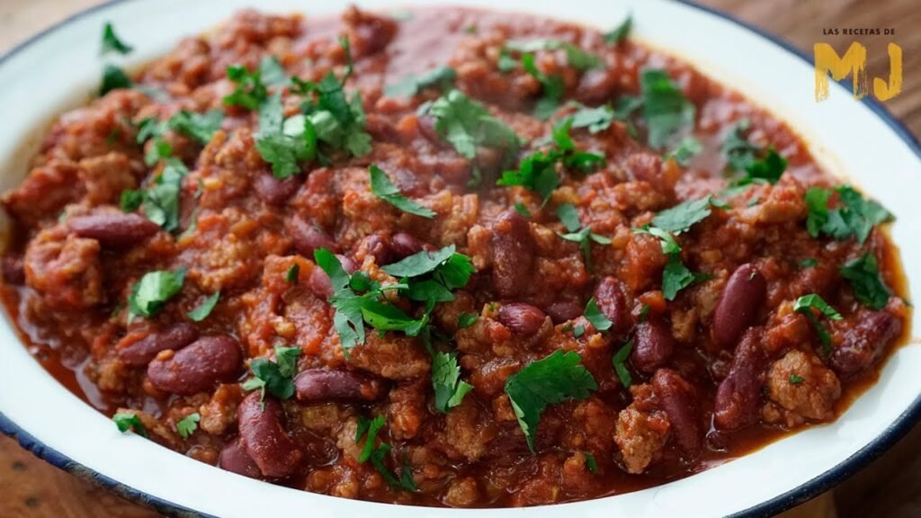 Receta de Chili con Carne