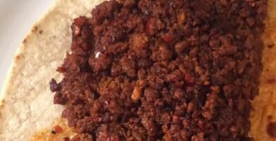 Receta de Chorizo