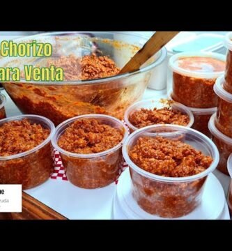 Receta de Chorizo de Cerdo