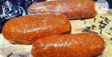 Receta de Chorizo de Res