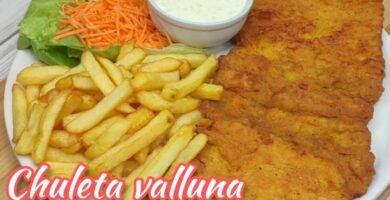 Receta de Chuleta Valluna