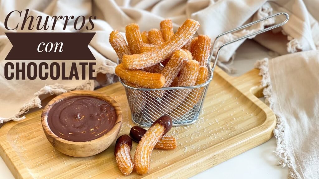 Receta de Churros con Chocolate