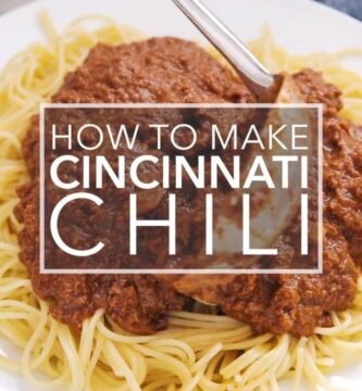 Receta de Cincinnati Chili