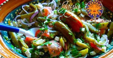 Receta de Ensalada de Nopales