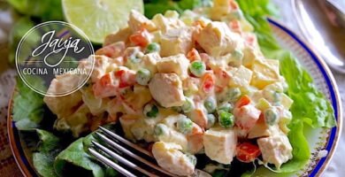 Receta de Ensalada de Pollo