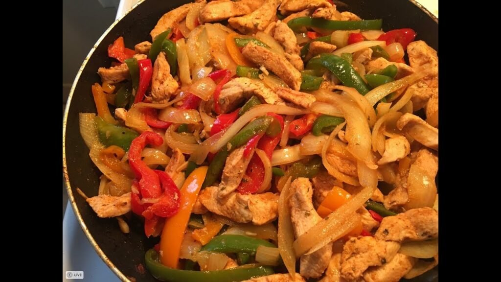 Receta de Fajitas
