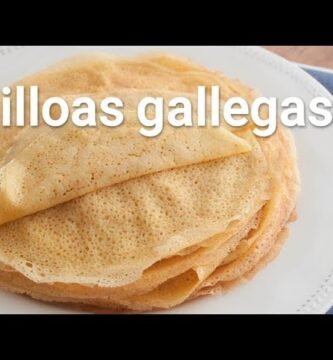Receta de Filloas