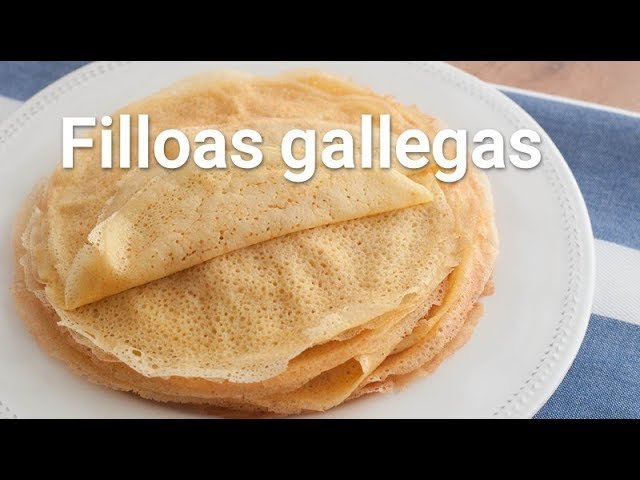 Receta de Filloas