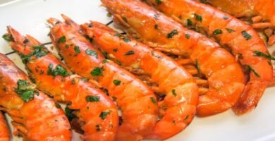 Receta de Gambas a la Plancha