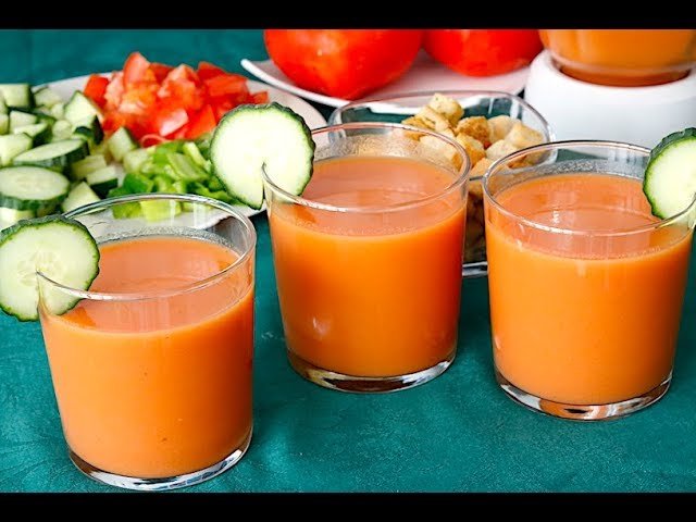 Receta de Gazpacho Andaluz