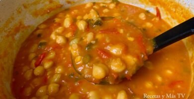 Receta de Guiso de Garbanzos