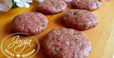 Receta de Hamburguesa