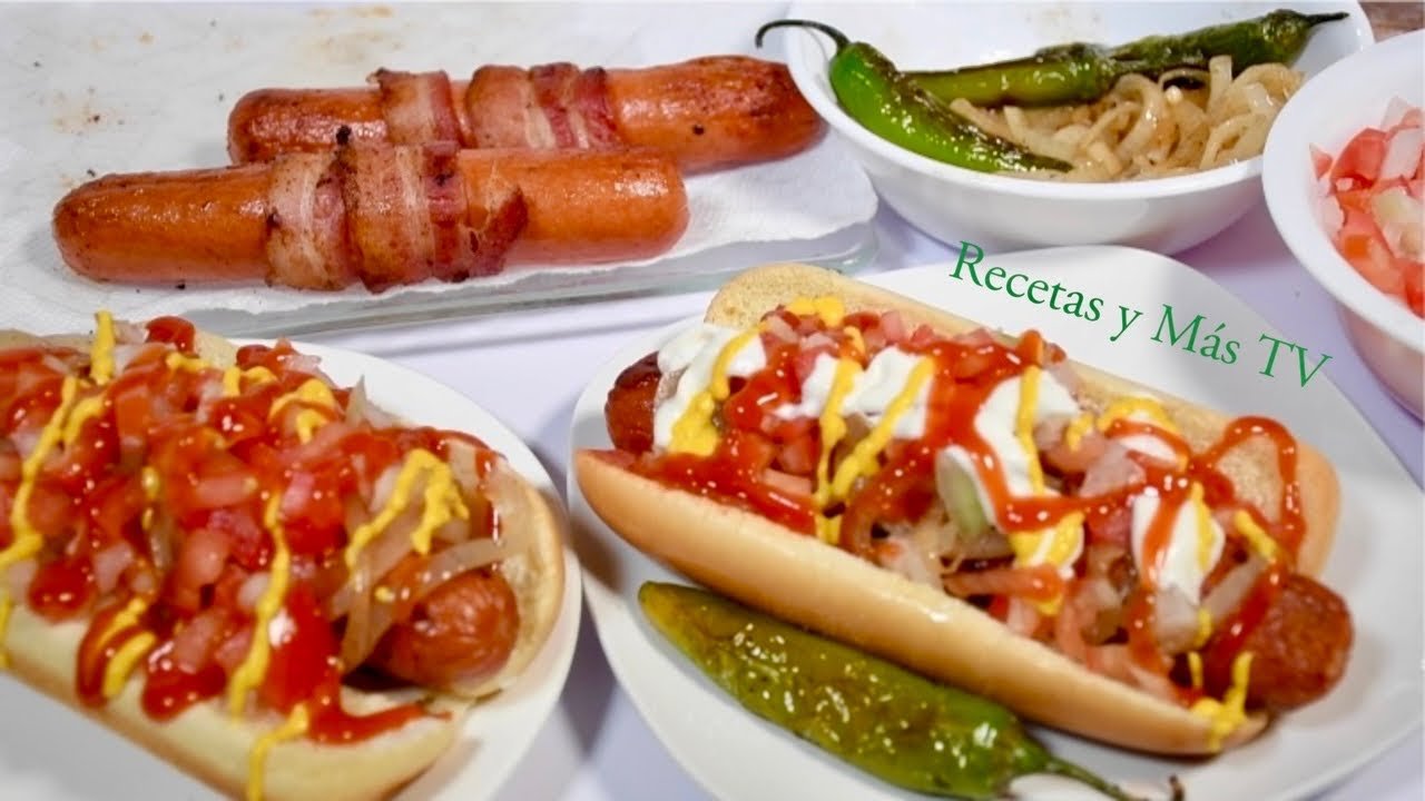 Receta de Hot Dogs
