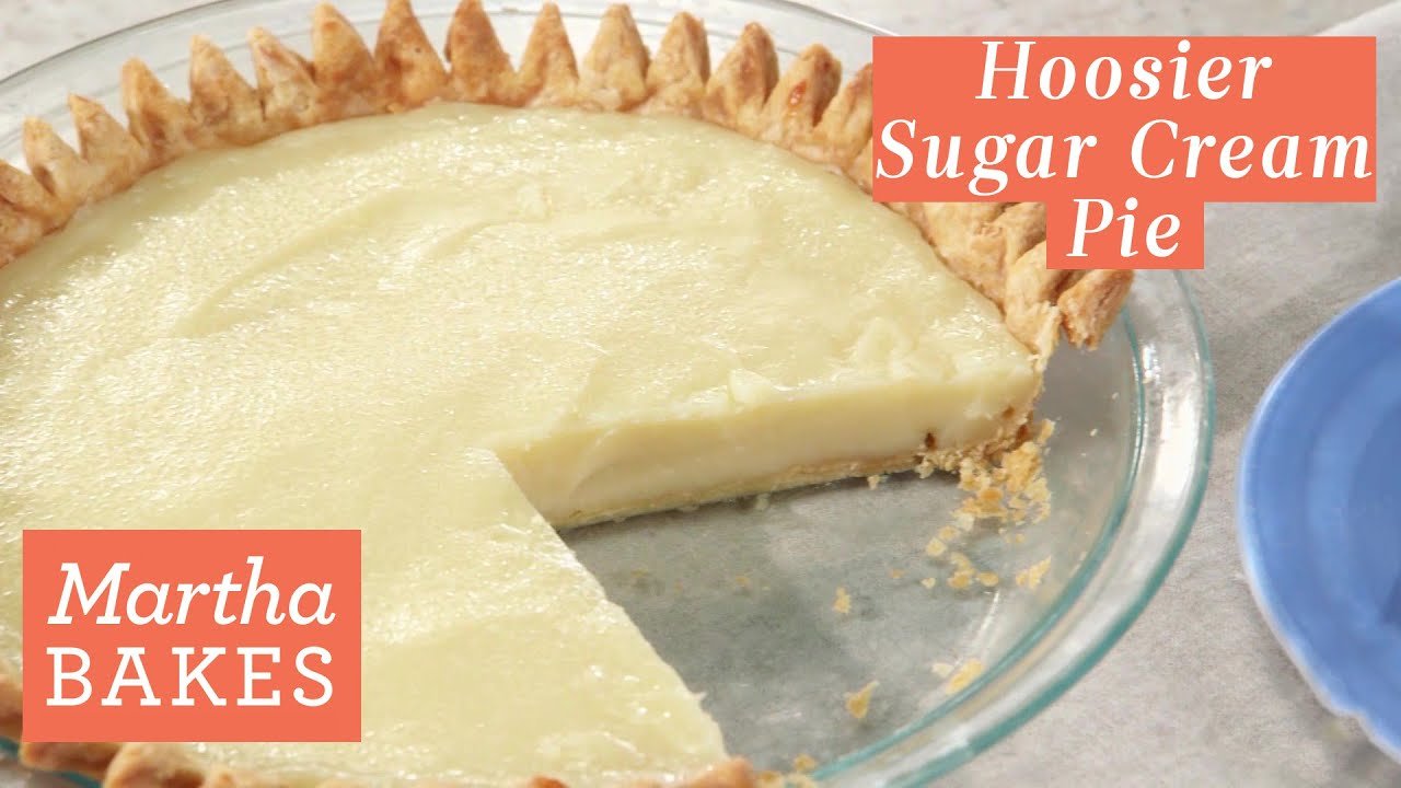 Receta de Indiana Sugar Cream Pie