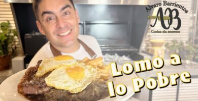 Receta de Lomo a lo Pobre