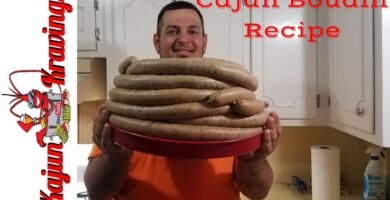 Receta de Louisiana Boudin
