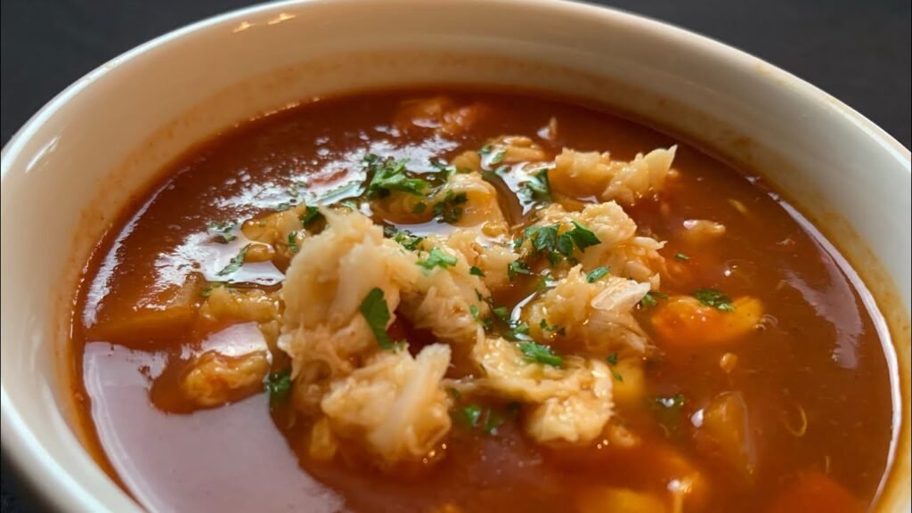 Receta de Maryland Crab Soup