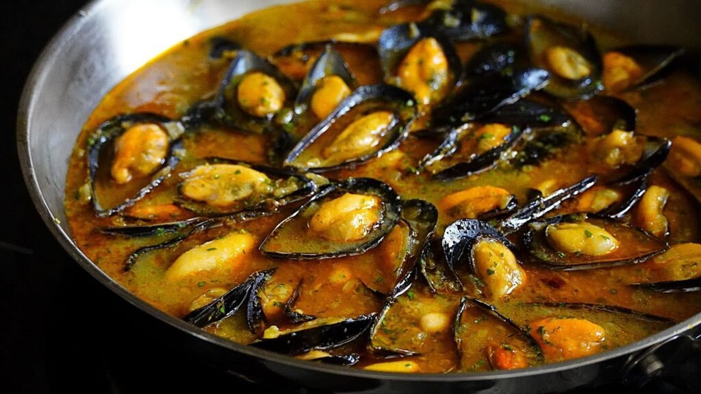 Receta de Mejillones a la Marinera