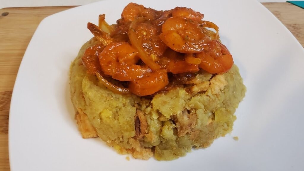 Receta de Mofongo Relleno de Mariscos