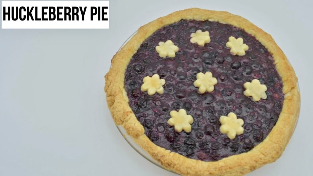 Receta de Montana Huckleberry Pie