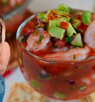 Receta de Nevada Shrimp Cocktail