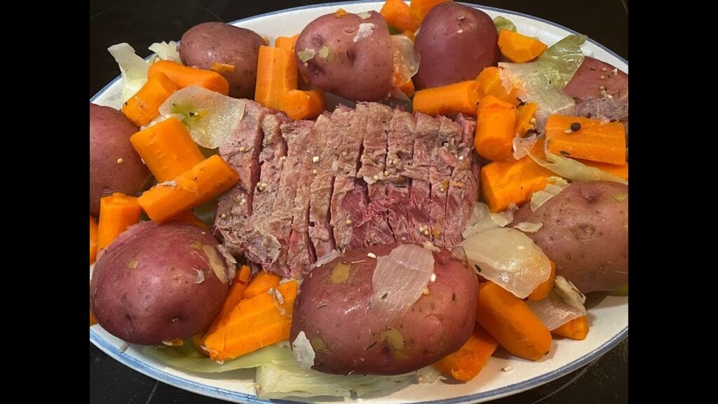 Receta de New England Boiled Dinner