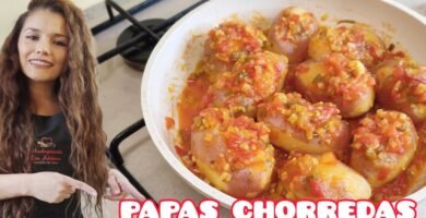 Receta de Papa Chorriada