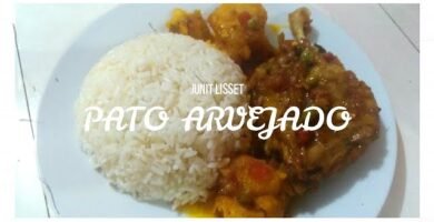 Receta de Pato en Arvejado