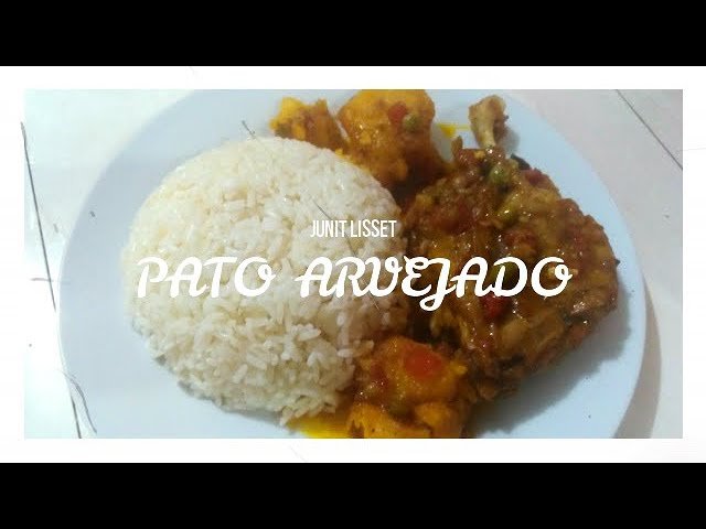 Receta de Pato en Arvejado