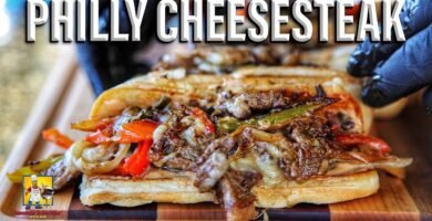 Receta de Philly Cheesesteak