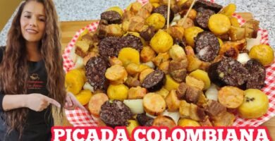 Receta de Picada Colombiana