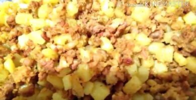 Receta de Picadillo de Chorizo