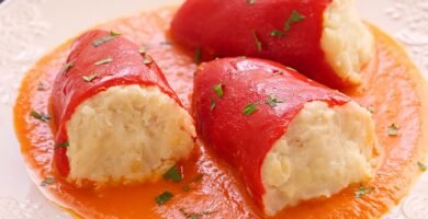 Receta de Piquillos Rellenos
