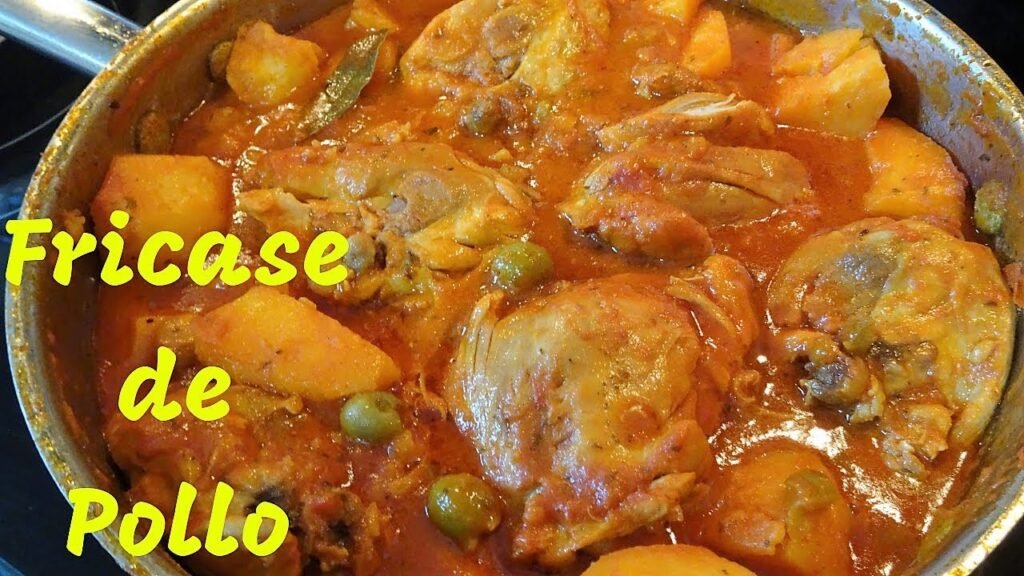 Receta de Pollo Fricase