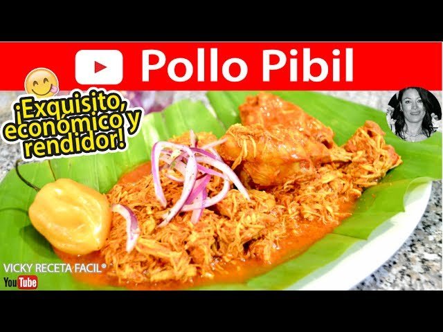 Receta de Pollo Pibil